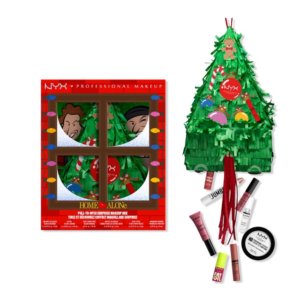 Limited Edition NYX Home Alone 12 Piece Christmas Tree Piñata NWT